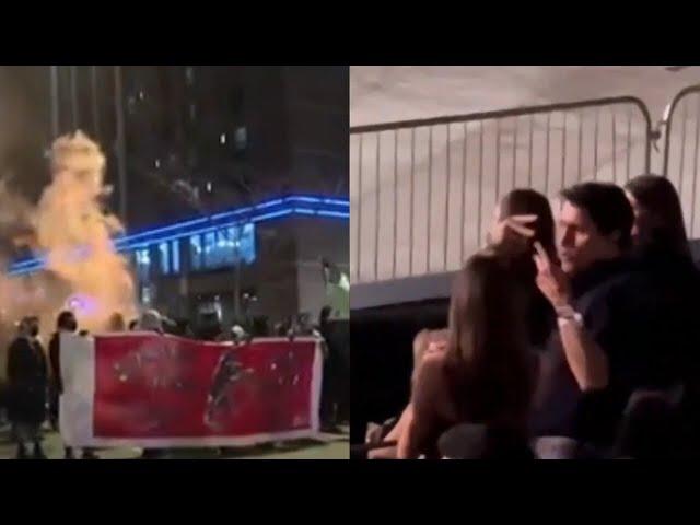 Canadians ‘up in arms’ over Trudeau partying at Taylor Swift concert during destructive protests