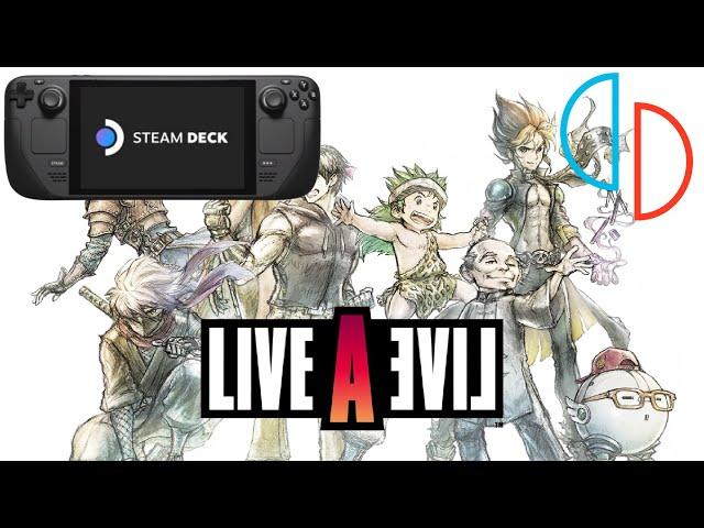 LIVE A LIVE Steam Deck Gameplay Yuzu