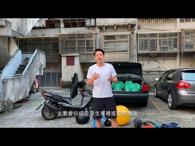 小葛教練上課前的日常