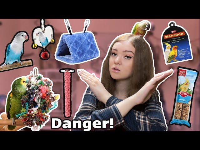 10 Dangerous Bird Products You Should NEVER Buy!