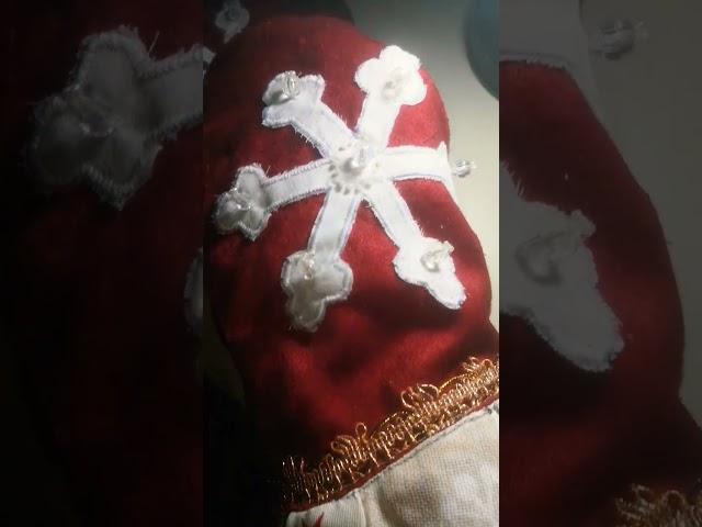 Ремонт костюма #дедмороз #beautiful #sewing #design #handmade #пошив