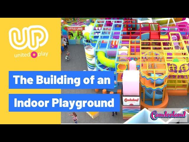 Building an Indoor Playground with Custom Soft Play, Toddler Area and Theming from United Play.