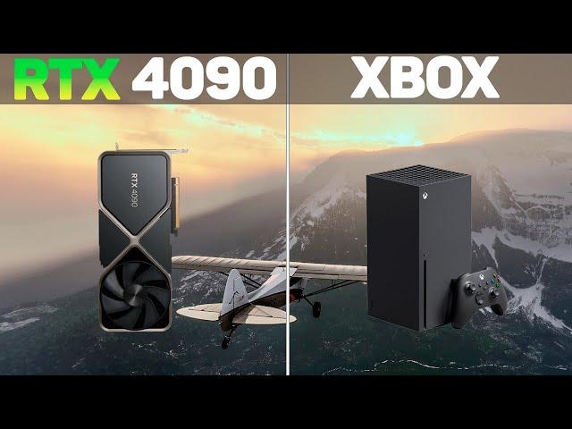 Flight Simulator 2024 - PC vs XBOX Graphics Comparison