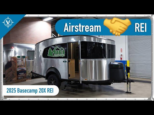 Camping Just Got A HUGE Upgrade! | 2025 Airstream Basecamp 20X REI Edition