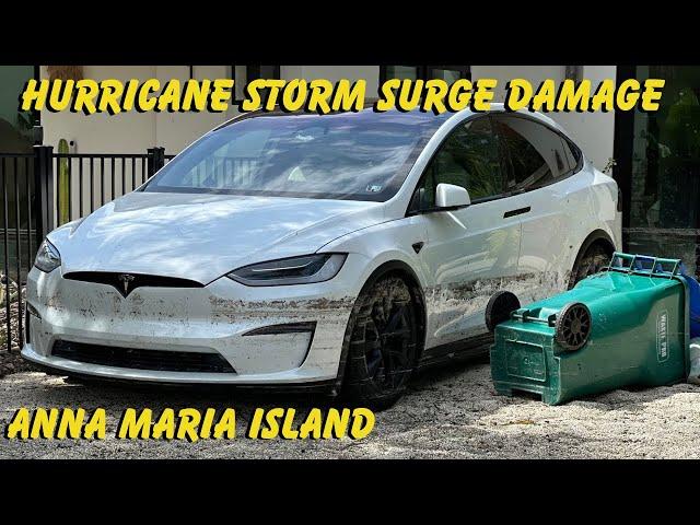 Ground Zero Storm Surge Aftermath Hurricane Helene