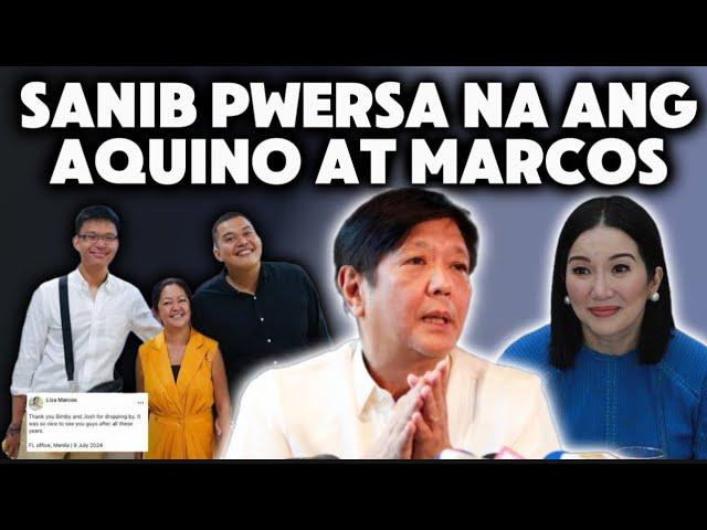 SANIB PWERSA NA ANG AQUINO AT MARCOS, YAR3 GALIT NA NAMAN ANG MGA DUTERTE