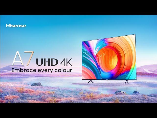 Hisense A7H UHD 4K Smart TV - Embrace Every Colour