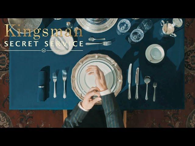 Usare le posate a tavola | Come diventare un vero Kingsman [HD] | 20th Century Fox