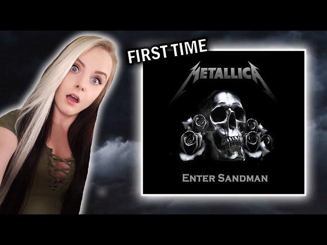 FIRST TIME listening to METALLICA "Enter Sandman" REACTION