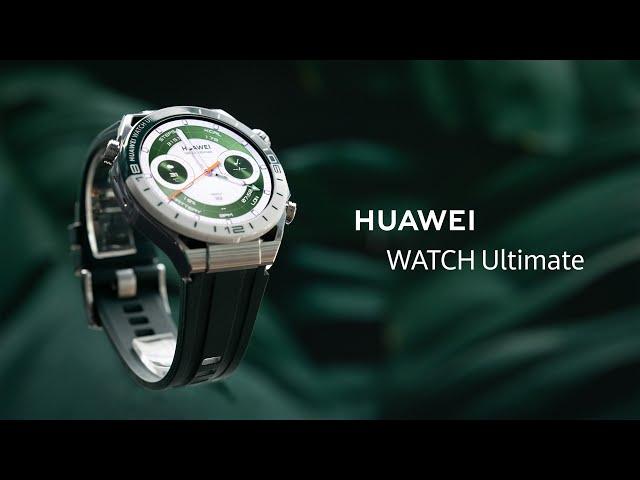 HUAWEI WATCH Ultimate Review: The Smartest Luxury Watch