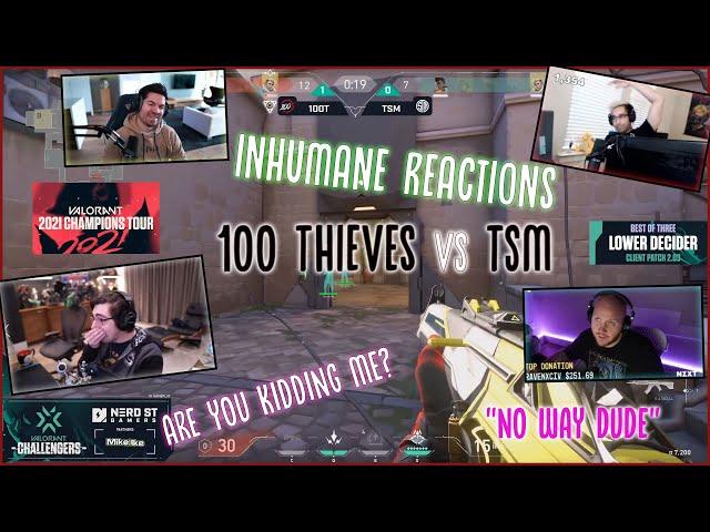 STREAMERS AND PROS REACT TO HIKO CLUTCH vs TSM (Shroud, Shahzam, TimTheTatman & MORE)