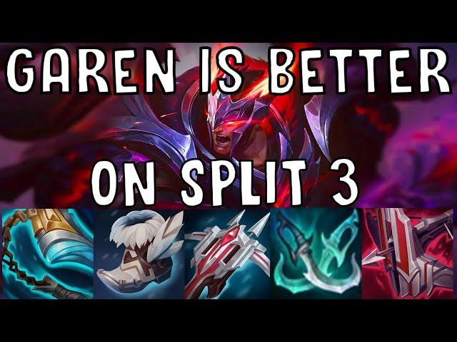 CHALLENGER SPLIT 3 GAREN GUIDE