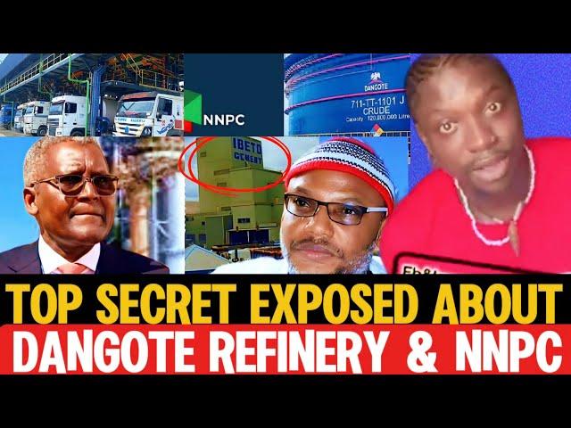 TENSION EVERYWHERE Nnamdi Kanu Vindicated, Top Secret Exposed About Dangote Refinery & NNPC