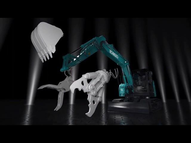 Escavatori cingolati KOBELCO SK140SRLC - Nuova Serie 7