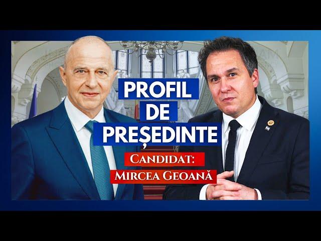 Profil de Președinte: Interviu cu candidatul Mircea Geoană și Florin Antonie