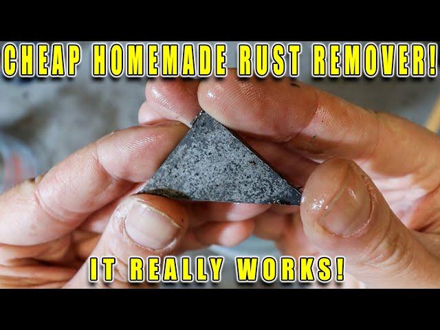 Homemade Rust Removal Solution!  We have all been looking for!