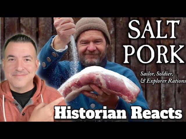 Sailor, Soldier, & Explorer Rations: Salt Pork - my FIRST Townsends Reaction!