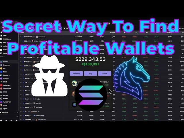 Secret Way To Find Profitable Wallets & Copy Trade Them | How To Trade Meme Coins For Quick Profit