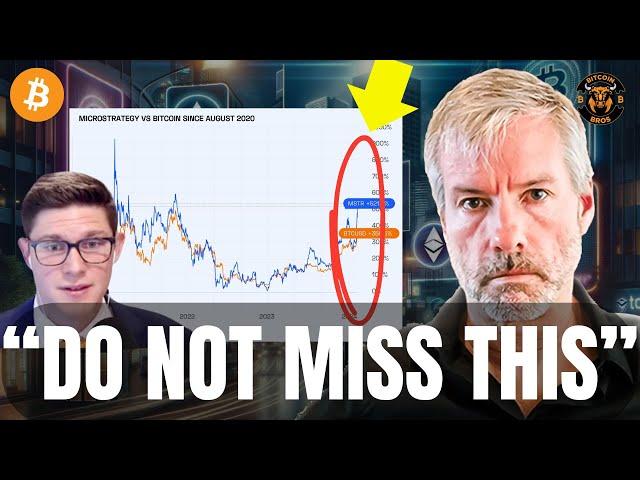 "It's Never Too Late To Buy $MSTR & Bitcoin" - Michael Saylor