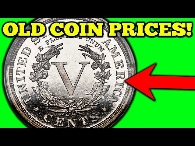 1895 Liberty Head V Nickel Coins Worth A Lot of Money!