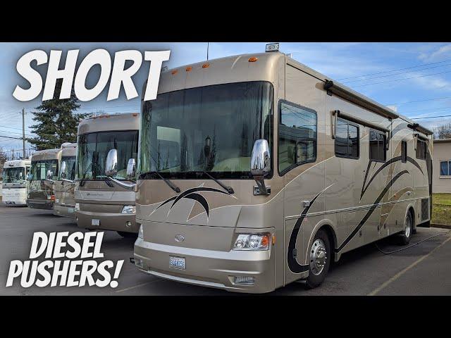 Best used Diesel Motorhome under 36' for under $109k