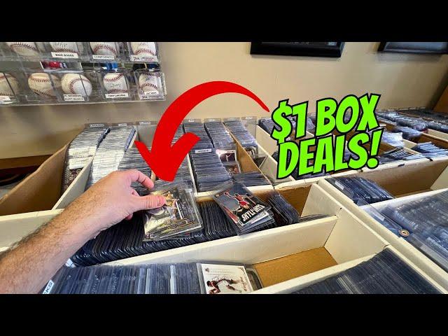 Finding Dollar Box Sports Cards to Flip on EBay and Whatnot!