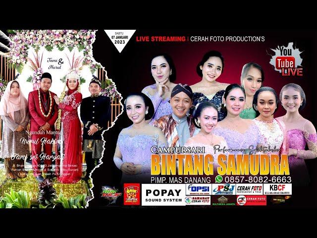 LIVE  CAMPURSARI BINTANG SAMUDERA - PERNIKAHAN NURUL HAKIM & TAMI SRI HARYATI - POPAY SOUND SYSTEM