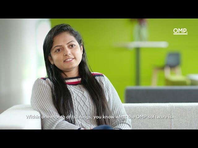 Megha - Supply Chain Consultant about her job at OMP