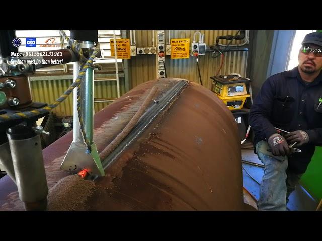 Expert Convayor Roller Welding machine Inside seam by Gas shield welding Outside by Submerged weld