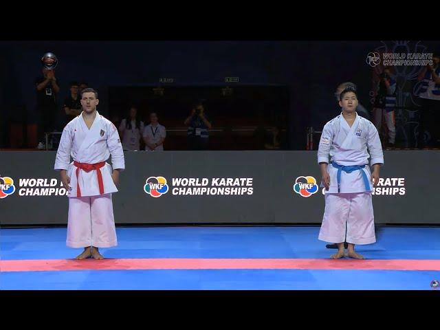 Mattia Busato vs Kakeru Nishiyama | Bronze Male Kata | World Championships Budapest 2023