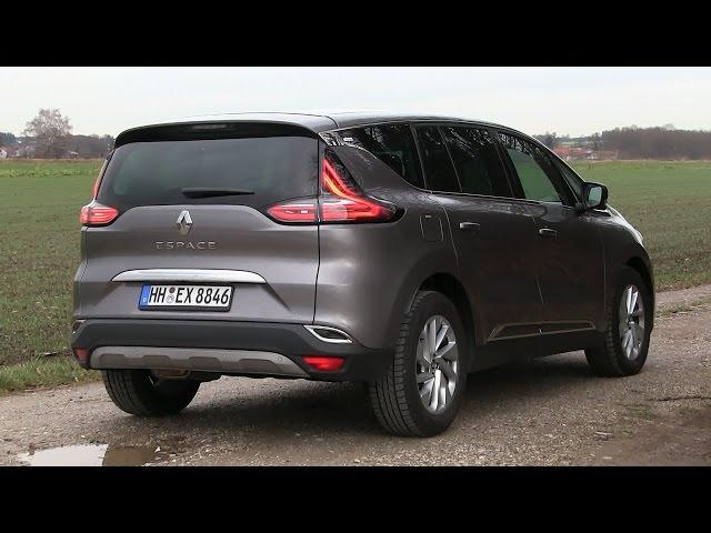 2015 Renault Espace 160 dCi (160 HP) Test Drive