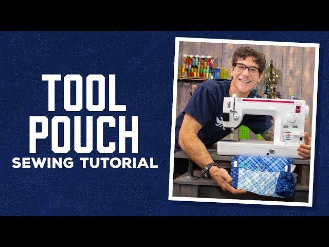 Make a Sewing Machine Tool Pouch with Rob Appell of Man Sewing (Video Tutorial)