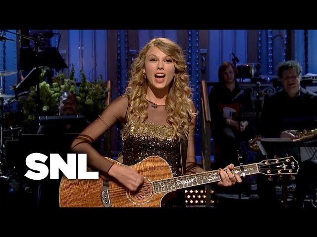 Taylor Swift Monologue Song - SNL