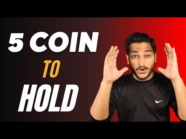 Top 5 Best Crypto Coins To Buy For Bull Run !! My Coin Holding