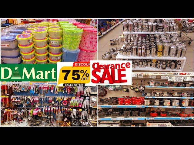 Dmart clearance sale upto 80%off new variety & useful kitchenware starts ₹19 containers & organisers