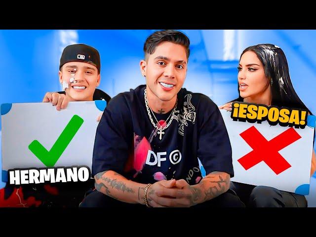 Esposa VS Hermano ¿quién me conoce más?  Juan de dios Pantoja