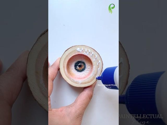 3D Eye Painting ️  #shorts