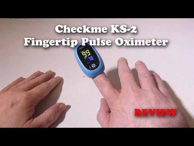 Checkme KS-2 Fingertip Pulse Oximeter REVIEW