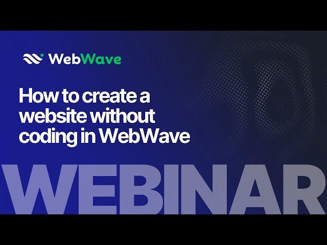 How to create a website without coding - basics.