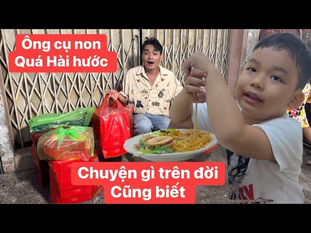 Xúc động Ông Cụ Non Buồn Bã Không Muốn về quê muốn ở lại Nói Chuyện với Sư Phụ Khương Dừa !!!