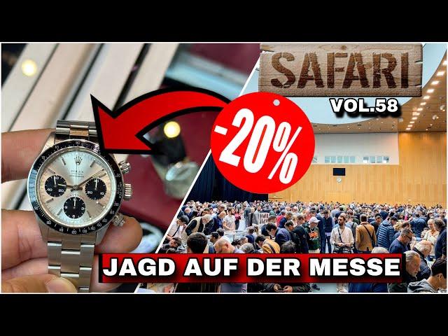 So kaufen die Grauhändler und Experten ein! Uhrenmesse WATCHSAFARI Vol.2 MUNICH WATCHFAIR