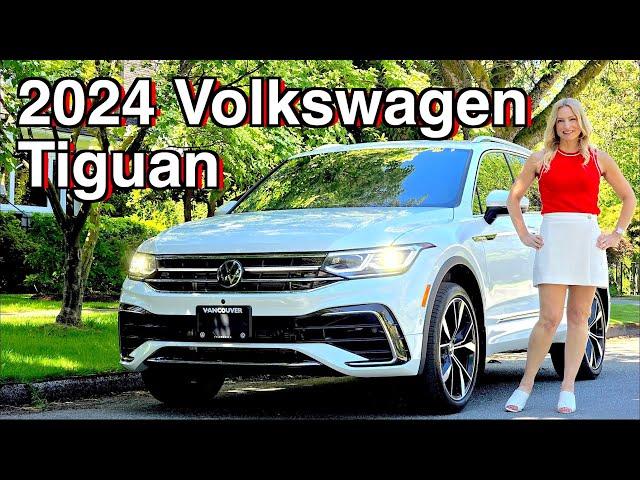 2024 Volkswagen Tiguan review // A compact SUV that handles well.