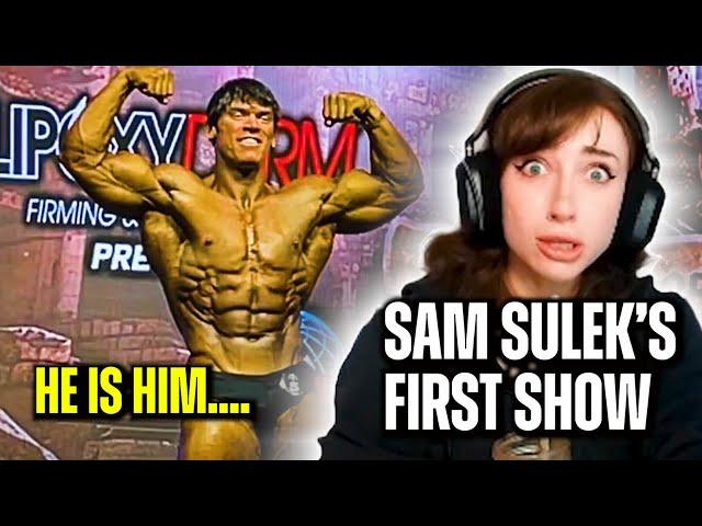 SAM SULEK'S FIRST BODYBUILDING SHOW!!! (React)