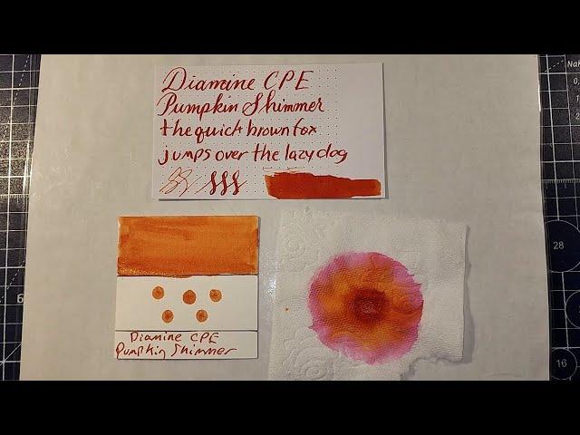 Diamine Pumpkin Shimmer