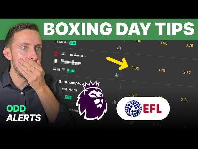 Boxing Day Football Predictions (Premier League + EFL Betting Tips)