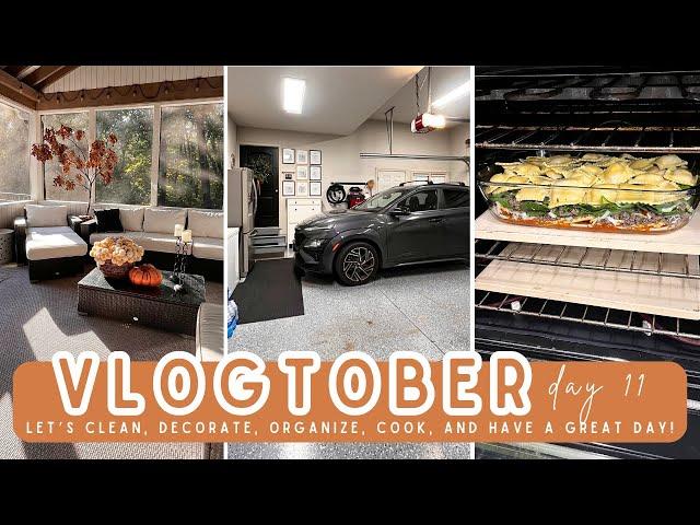 VLOGTOBER 2024 | COZY FALL | EASY FALL DECOR | EASY FALL RECIPES | HOLIDAY PLANNING | AUTUMN