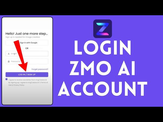 How to Login to ZMO AI Account (2024) | Sign In to ZMO AI Account