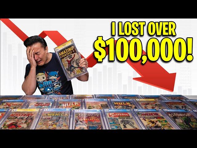 I LOST OVER $100,000 COLLECTING COMIC BOOKS!!! Are Comics A Bad Investment?