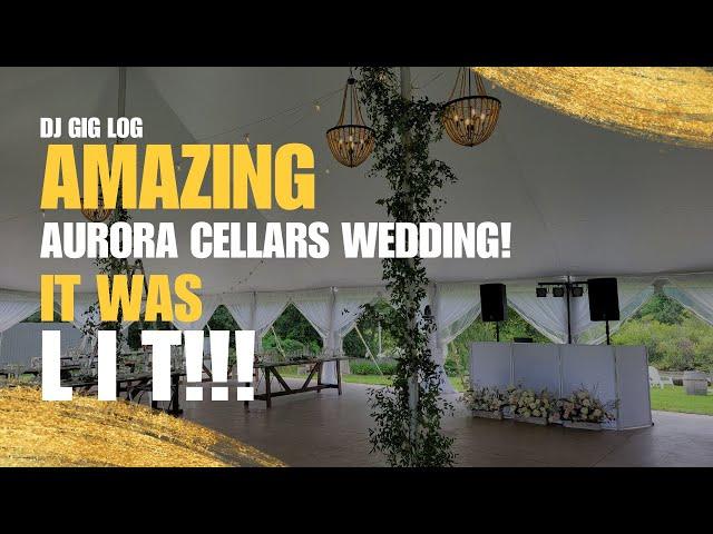 DJ GIG LOG: WINERY CELLAR WEDDING! | FAREWELL TOUR!