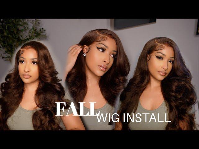 THE PERFECT FALL BROWN WIG INSTALL | ALIPEARL HAIR